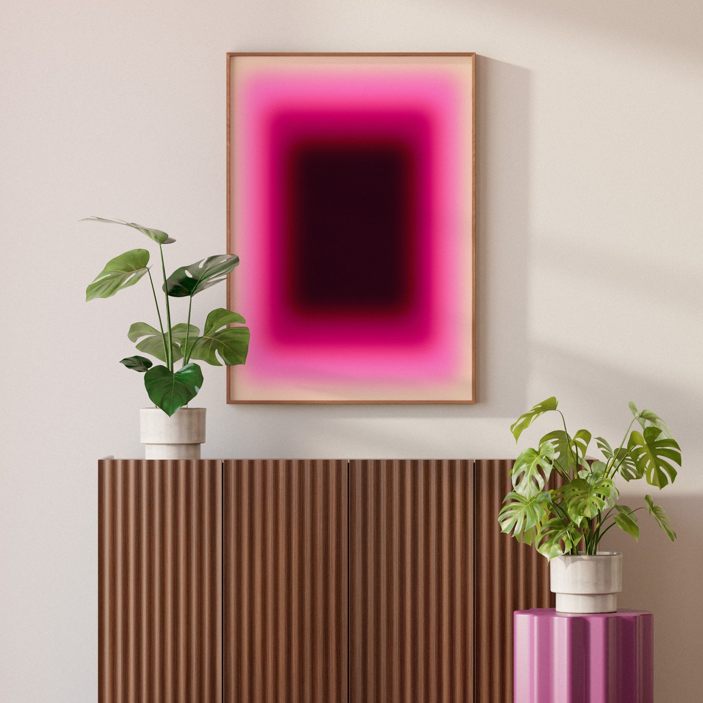 Chroma Corridor – Pink